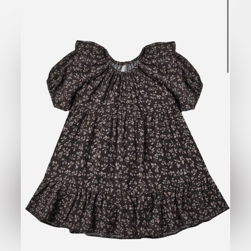 Rylee + Cru Willow Dress Dark Floral